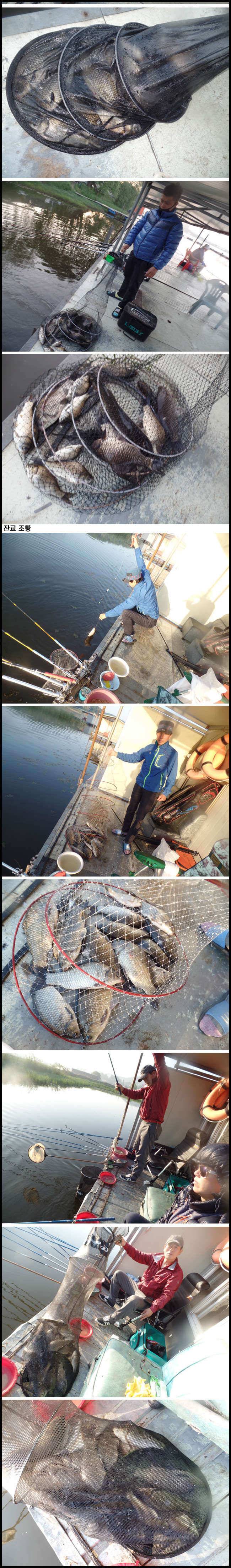 아산죽산지519일 목요일 조황과 방류 (유료터정보 - 유료터점주조황)