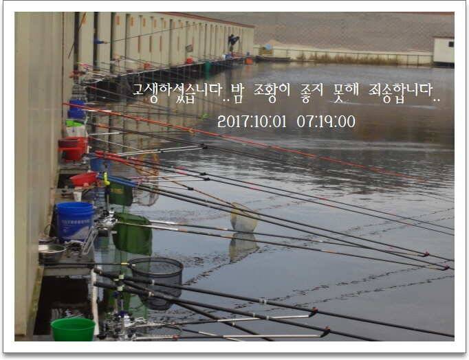 도심속의 작은 쉼터 화성 관리 낚시터입니다입질이 살아나고 있습니다 (유료터정보 - 유료터점주조황)