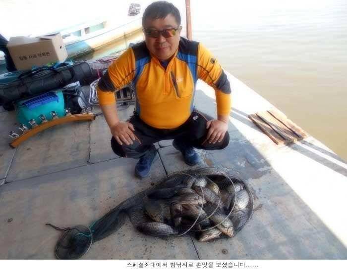 수온이 오르니 붕어가 나옵니다 (유료터정보 - 유료터점주조황)