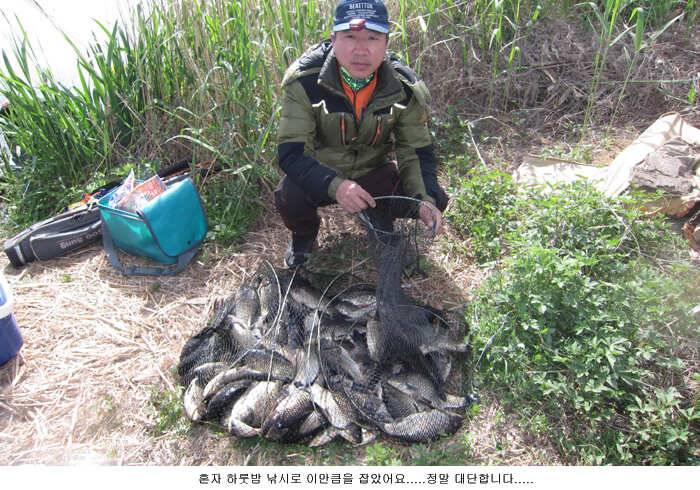 어린이날 대단한 조황을 (유료터정보 - 유료터점주조황)