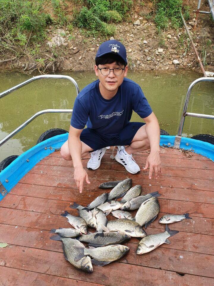 고삼지 상류권 덩어리 발동걸렸습니다 (유료터정보 - 유료터점주조황)