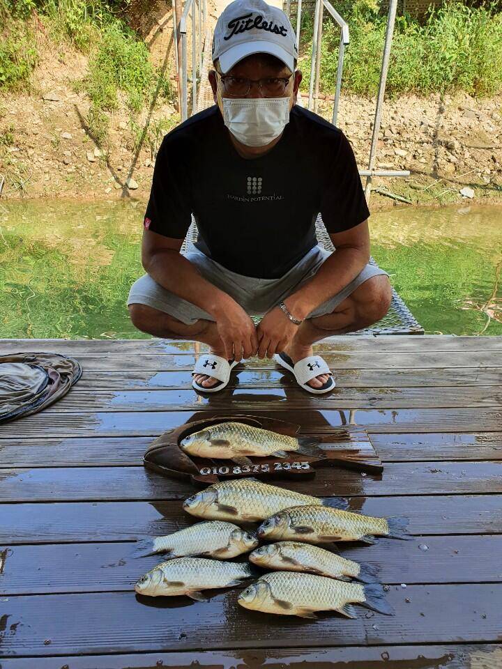 고삼지 8호 태풍으로 배수 시작 (유료터정보 - 유료터점주조황)
