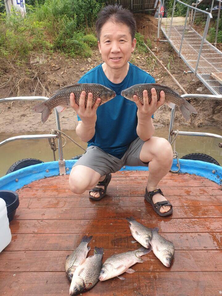 고삼지 상류권 덩어리의 움직임 (유료터정보 - 유료터점주조황)