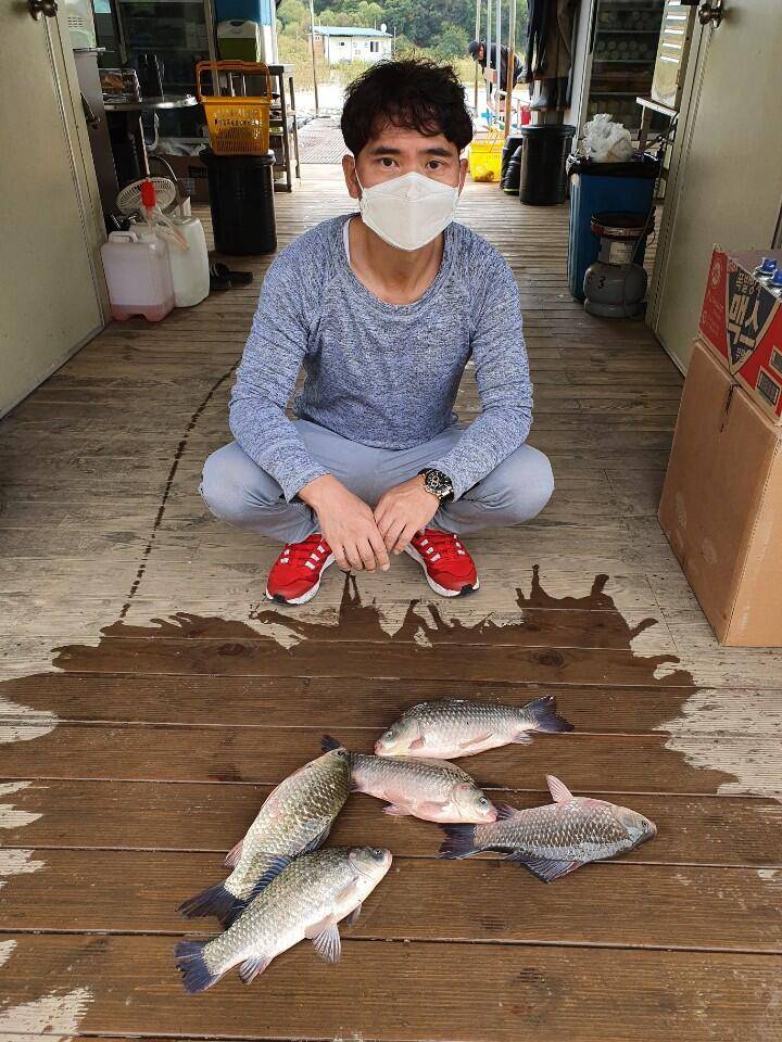 고삼지 상류권 꾸준한 붕어조황입니다 (유료터정보 - 유료터점주조황)