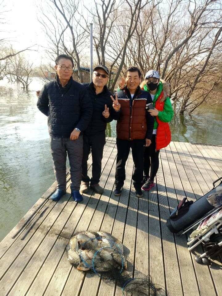 예당저수지 대양좌대 2020년 03월 2122일 금일조황 (유료터정보 - 유료터점주조황)