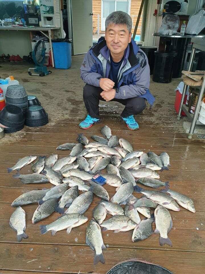 고삼지 때고기 조황입니다 (유료터정보 - 유료터점주조황)