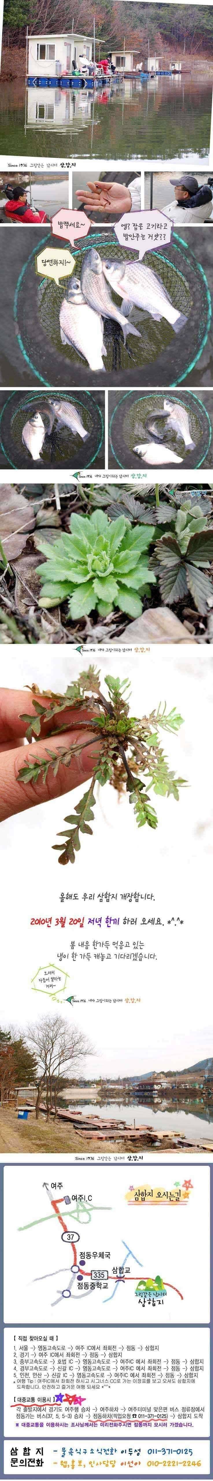 ■■ 삼합지 ■■ 하얀 봄 (유료터정보 - 유료터점주조황)
