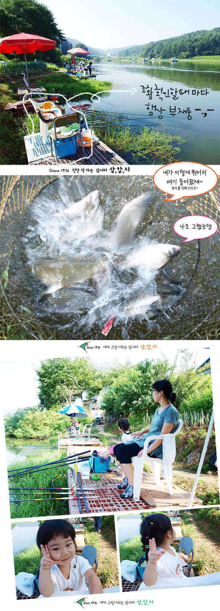 ■■ 삼합지 ■■ 잉어가 사람 잡네 (유료터정보 - 유료터점주조황)