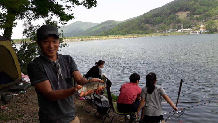 아산 산들낚시터의 긴긴연휴 끝자락에 올립니다 (유료터정보 - 유료터점주조황)