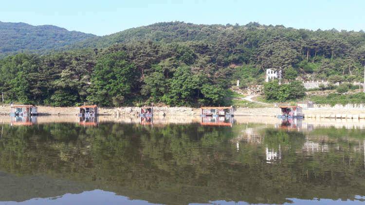 아산 산들낚시터의 6월21일에 올리는 주중 모습 (유료터정보 - 유료터점주조황)