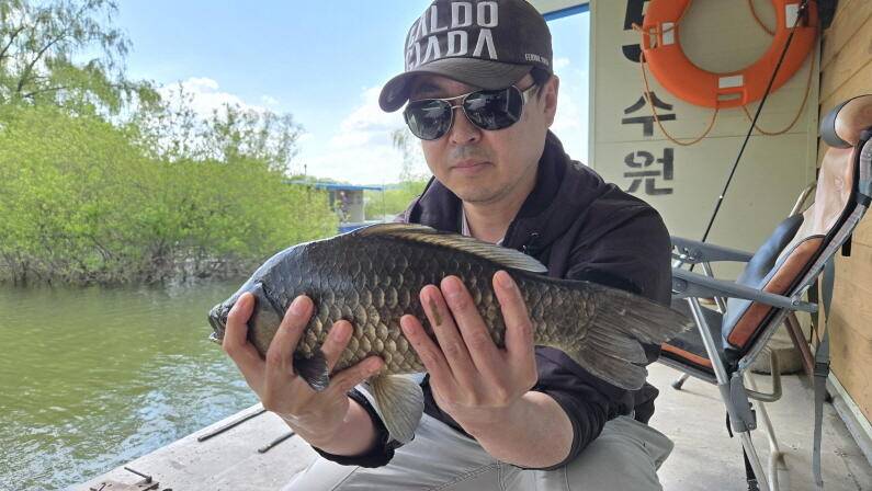 매일 4짜대물 송전지 수원좌대 (유료터정보 - 유료터점주조황)