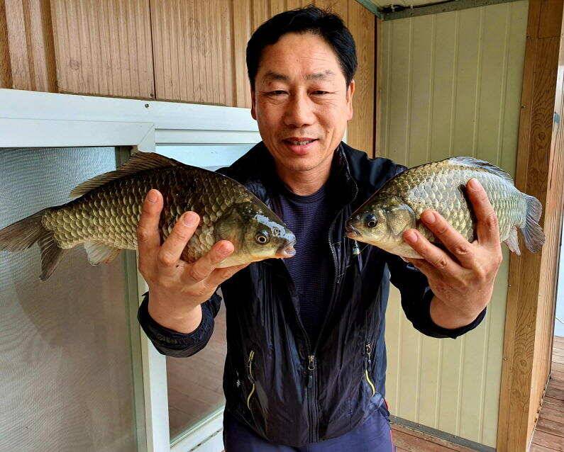 4짜 대물과 허릿급마릿수 조황도 나쁘지 않네요 (유료터정보 - 유료터점주조황)