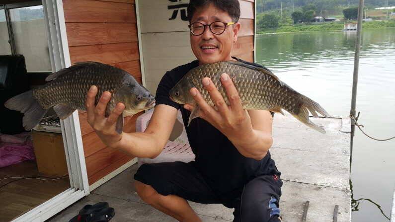 4짜 3마리 최상류 수물 포인트 입성 (유료터정보 - 유료터점주조황)