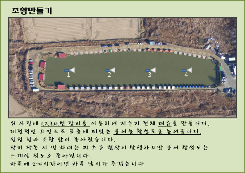 조황 만들기 (유료터정보 - 유료터점주조황)