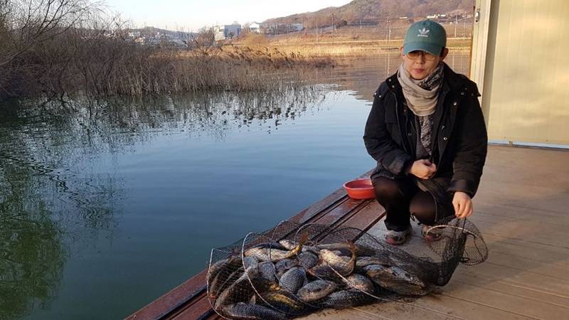 오목낚시터 토종방류및 주말조황 (유료터정보 - 유료터점주조황)