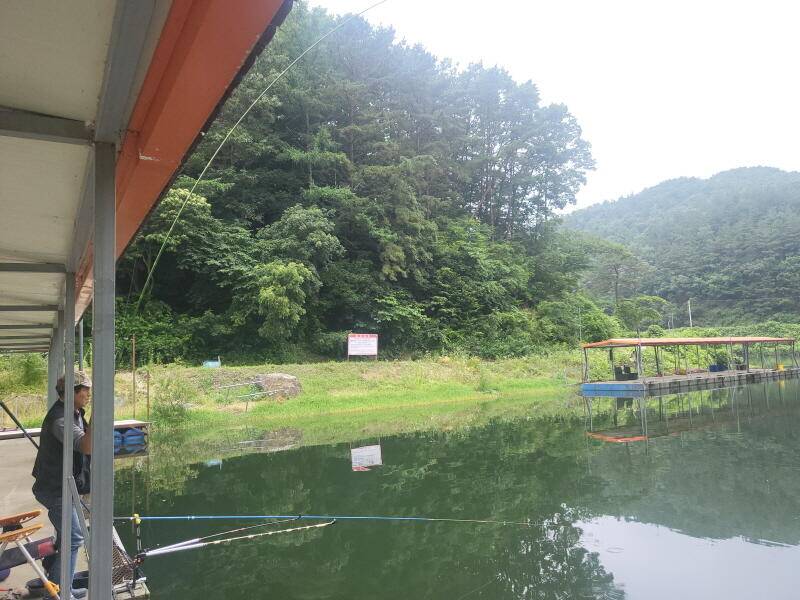 유구 명곡지의 어찌보면 어려운 주말 (유료터정보 - 유료터점주조황)