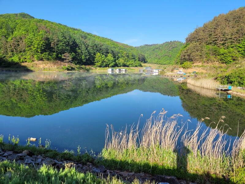 산 속의 힐링터 명곡지 입니다 (유료터정보 - 유료터점주조황)