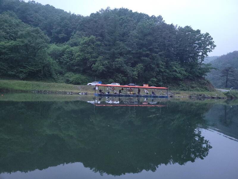 산 속의 힐링터 명곡지의 주중입니다 (유료터정보 - 유료터점주조황)