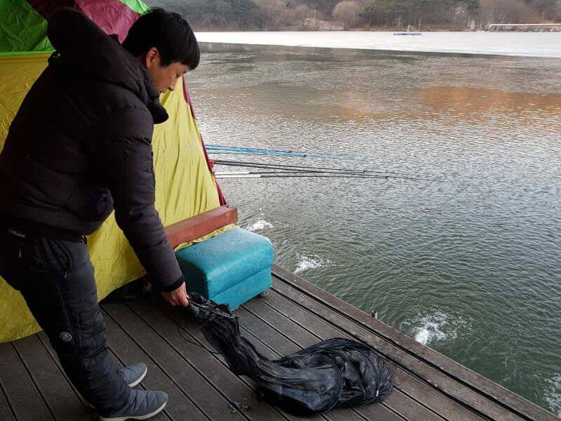 산들낚시터의 대박과쪽박을 오려드립니다 (유료터정보 - 유료터점주조황)