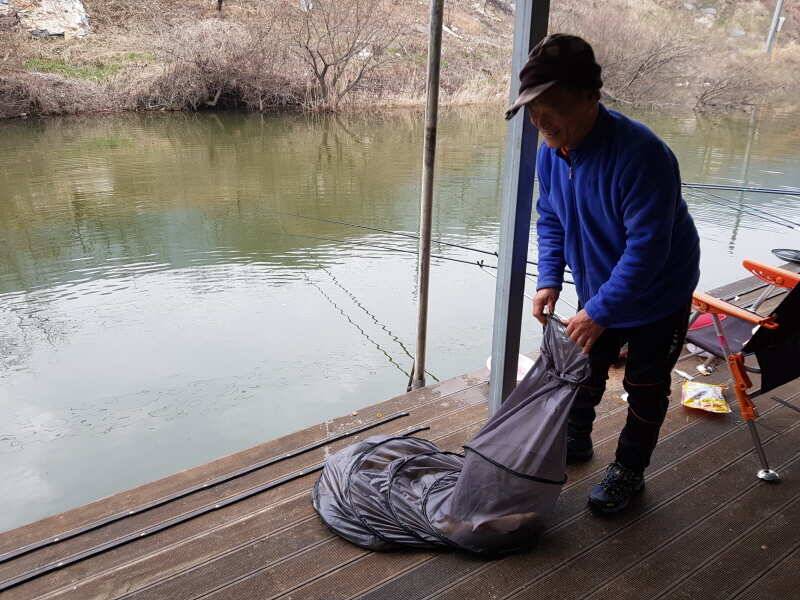 아산 산들낚시터의 고른 조황을 이룬 3월 시째주 주말 (유료터정보 - 유료터점주조황)