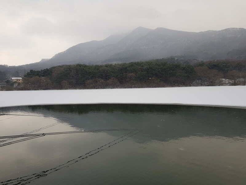 산들낚시터의 2019년에 처음으로 인사드립니다 (유료터정보 - 유료터점주조황)