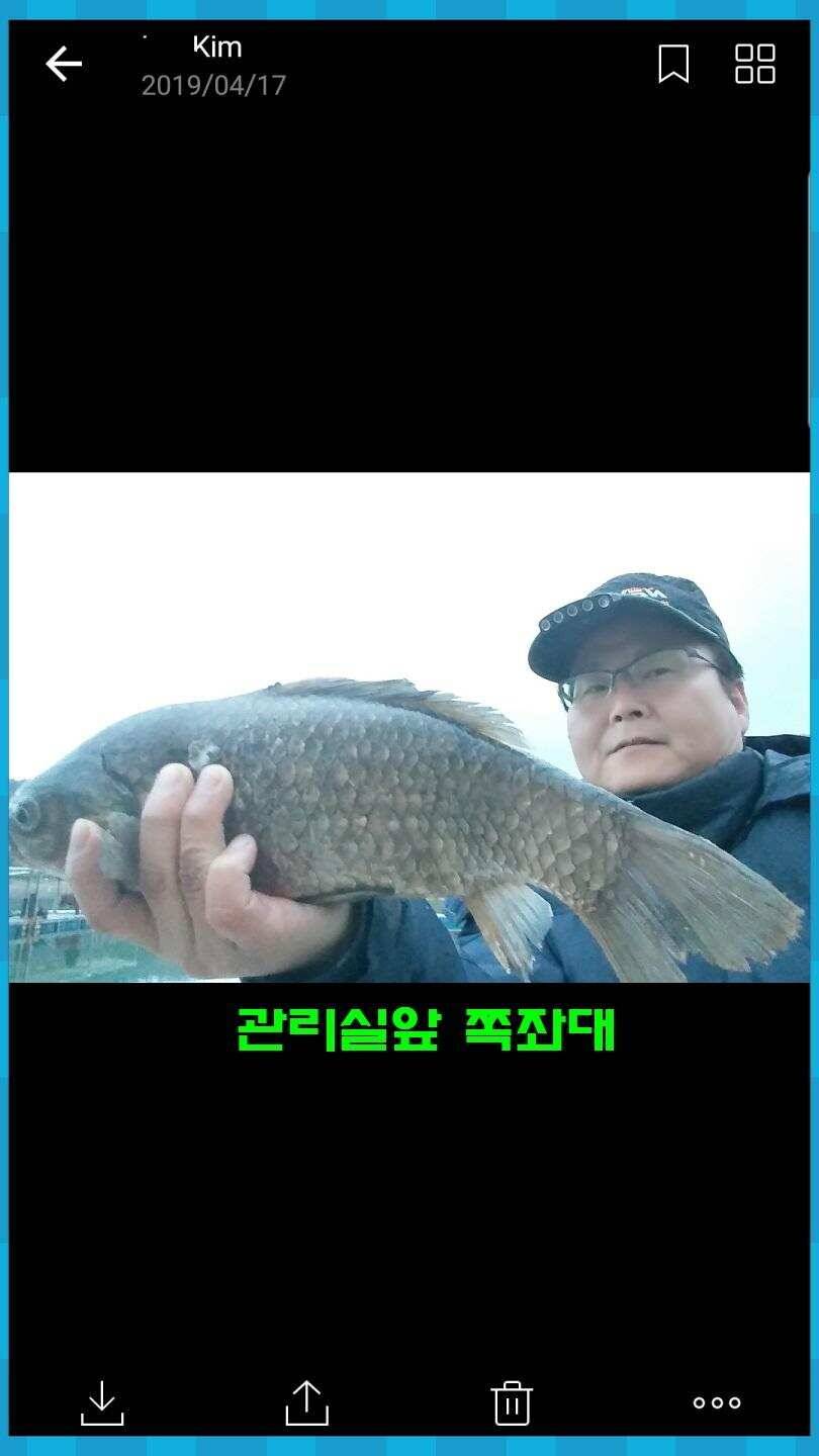 신원낚시터 올해 첫 토종대물 45짜리 소식입니다 (유료터정보 - 유료터점주조황)