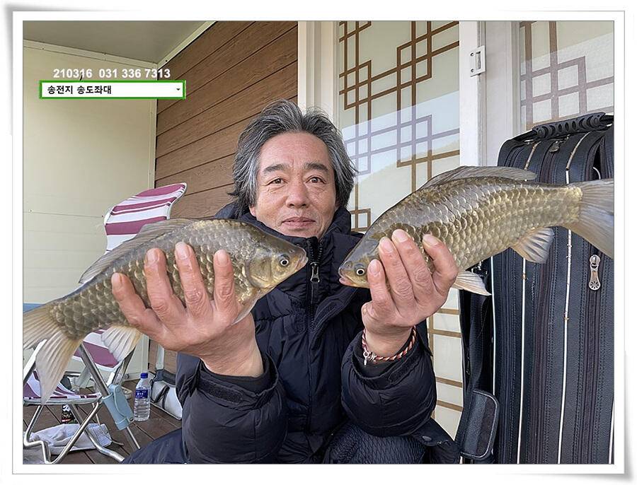 근사한 덩어리 낚기 송전지 송도좌대 조황 (유료터정보 - 유료터점주조황)