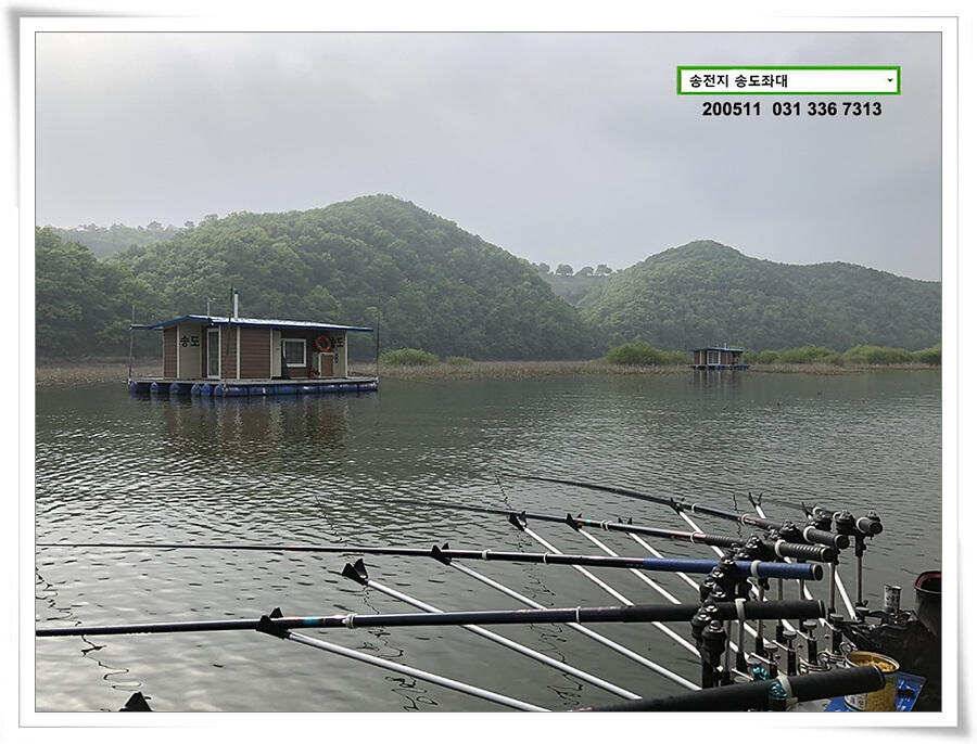 송전지 송전낚시터 송도집 좌대 조황 (유료터정보 - 유료터점주조황)
