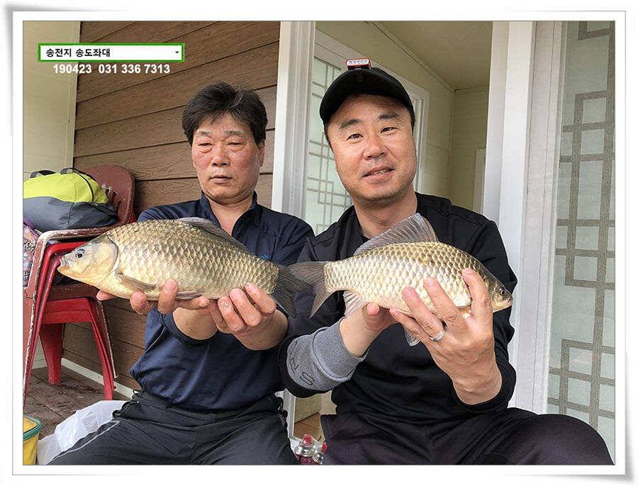 송전지 송도좌대 조황 (유료터정보 - 유료터점주조황)