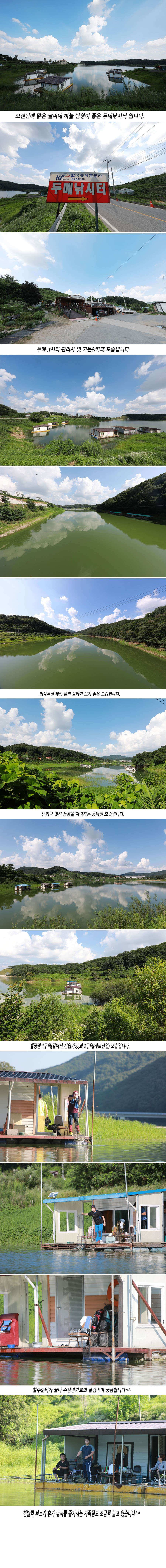 안성 두메낚시터 7월26일 조황안내 (유료터정보 - 유료터점주조황)
