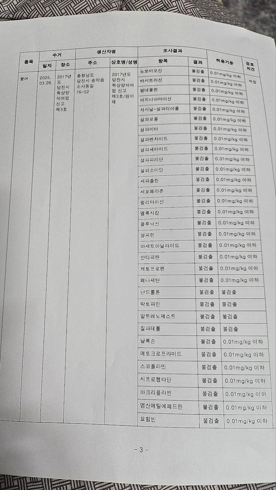 당진 가교리 낚시터 5월 6일 조황입니다 (유료터정보 - 유료터점주조황)