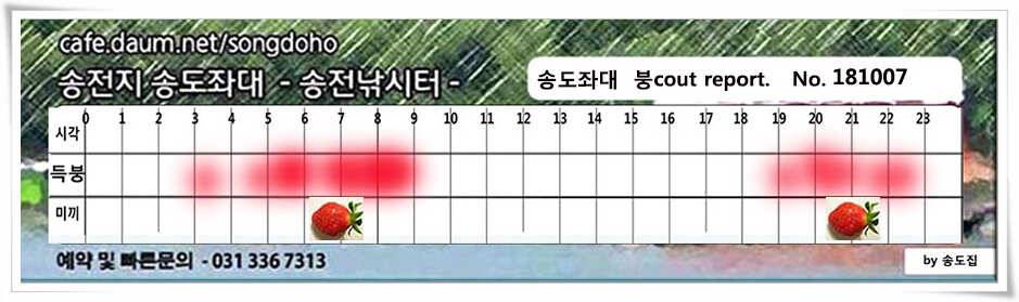 봄 자리 입성 후 (유료터정보 - 유료터점주조황)