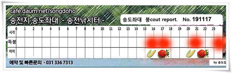 마지막 덩어리 (유료터정보 - 유료터점주조황)
