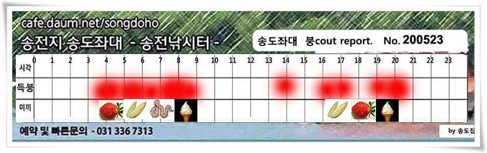 늦바람 난 송전지 조황 (유료터정보 - 유료터점주조황)