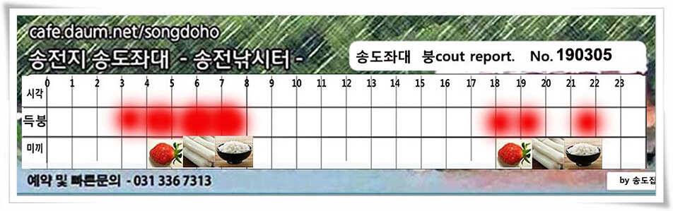 아침에 킁거 (유료터정보 - 유료터점주조황)