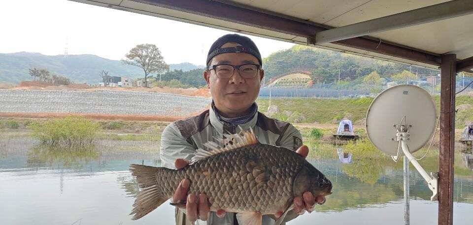 아산 안골지 아직은 수초낚시 가능합니다 (유료터정보 - 유료터점주조황)