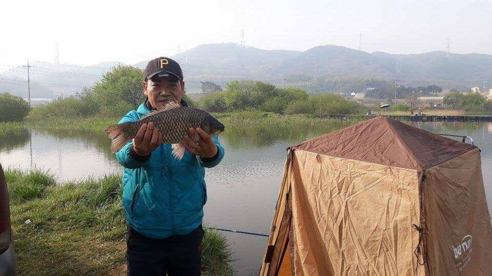 아산 안골지 연이어 4짜 소식입니다 (유료터정보 - 유료터점주조황)