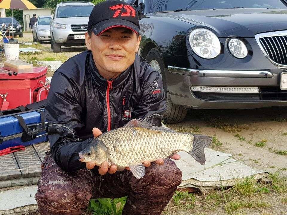 ◎ 하루에 43cm 토종 3마리 그리고 4짜 ◎ (유료터정보 - 유료터점주조황)