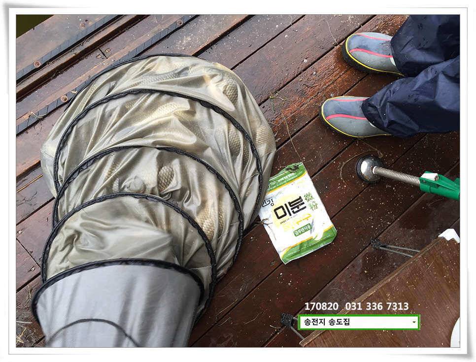장마 뒤 장마송전지 송도 좌대 조황 (유료터정보 - 유료터점주조황)