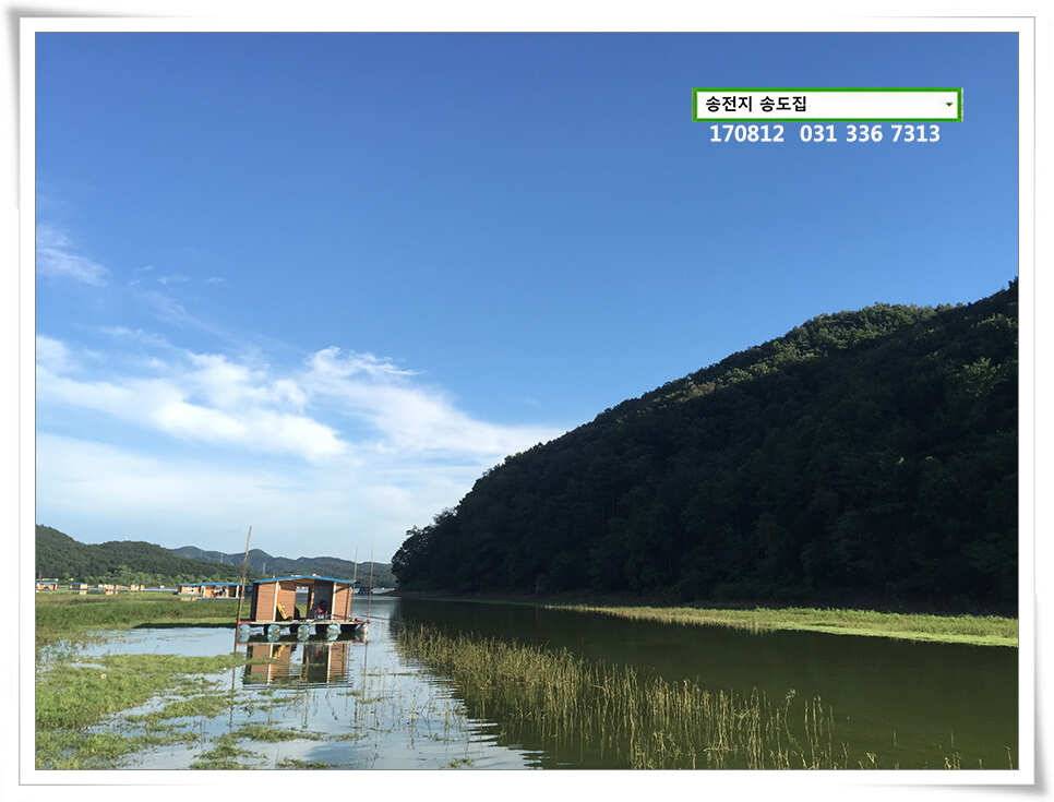 아침에 허리급송전지 송도집 좌대 조항 (유료터정보 - 유료터점주조황)