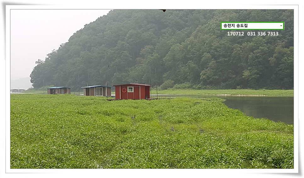 오름 후 들이댐송전지 송도집 좌대 조황 (유료터정보 - 유료터점주조황)
