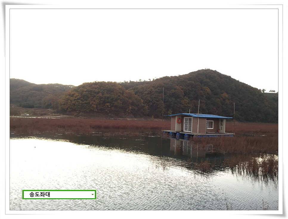 겨울 전 가을녘송도좌대 조황 (유료터정보 - 유료터점주조황)