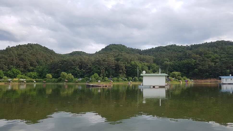 전좌대만석에 그래도 호조황 노지는 떨어지고 깊은곳에서 손맛을 보셨다는군요 (유료터정보 - 유료터점주조황)