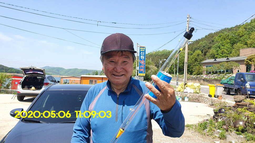 신원낚시터 5월25일 토종대물 43짜리와 덩어리 사진입니다 (유료터정보 - 유료터점주조황)