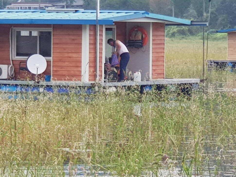 오름수위 마름군락지 입성 수원좌대 (유료터정보 - 유료터점주조황)