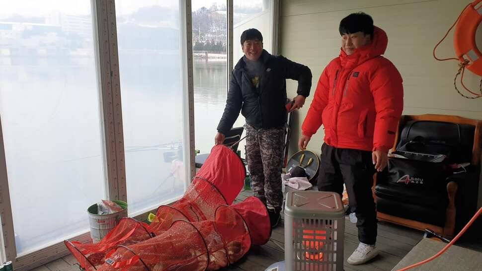 안성 거청낚시터 2월 19일 붕어조황 (유료터정보 - 유료터점주조황)