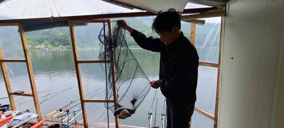 피서 여름낚시 힐링 수곡낚시터 금요일토요일 조황소식 입니다 (유료터정보 - 유료터점주조황)