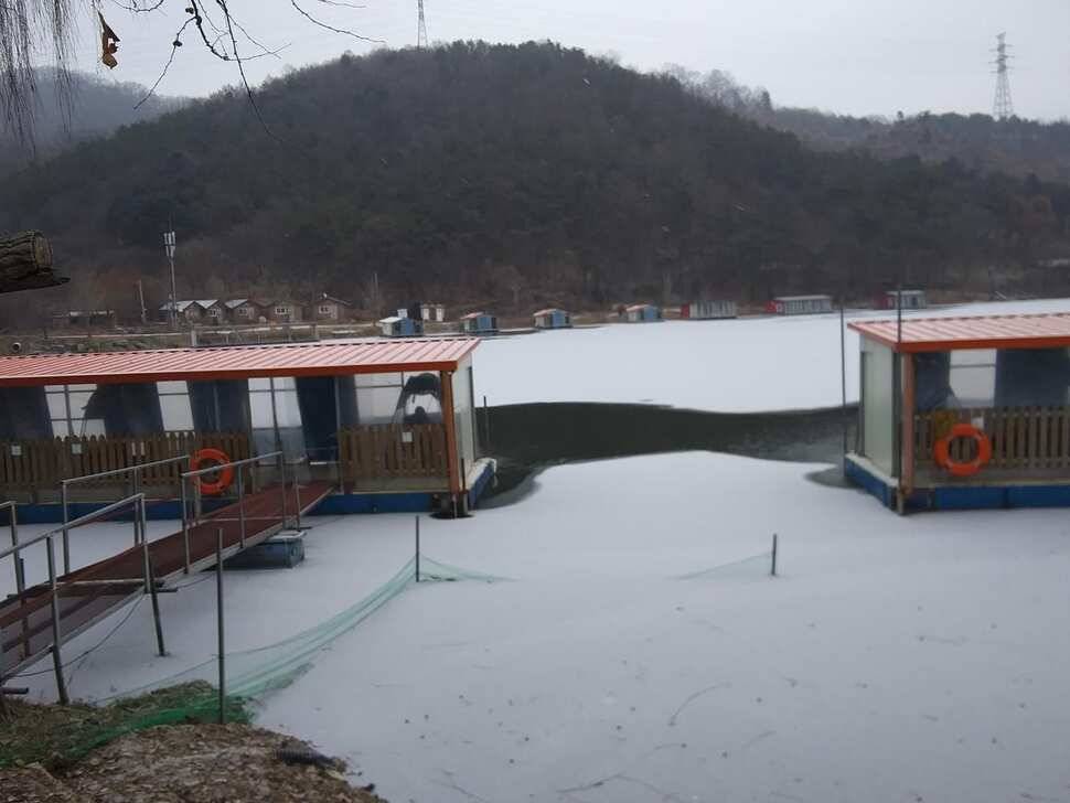 양평 수곡낚시터 새해 첫주 주중 조황 및 붕어 방류 안내 (유료터정보 - 유료터점주조황)