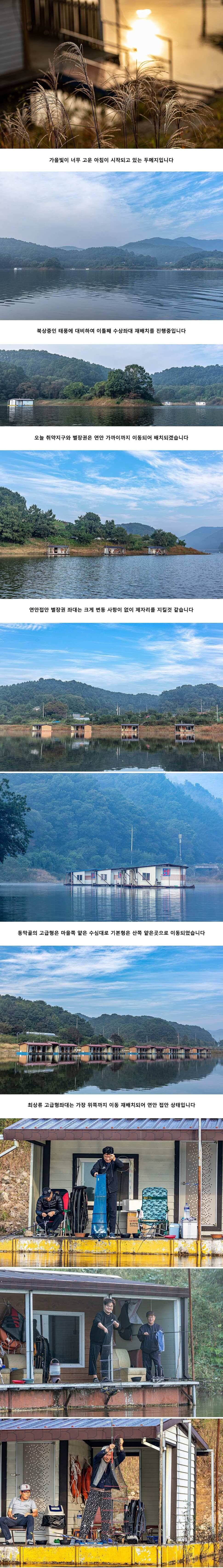 안성 두메낚시터 10월 1일 조황정보 (유료터정보 - 유료터점주조황)