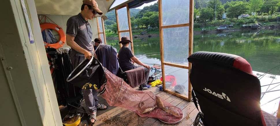 수곡낚시터 6월 세째주 금토 주말조황 및 붕어 방류 (유료터정보 - 유료터점주조황)